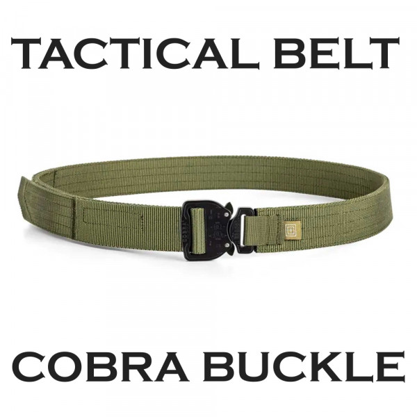 Тактически колан Maverick Battle Belt 5.11 Tactical GREEN, модел 56664, найлонова лента TAC-LAM, катарама COBRA