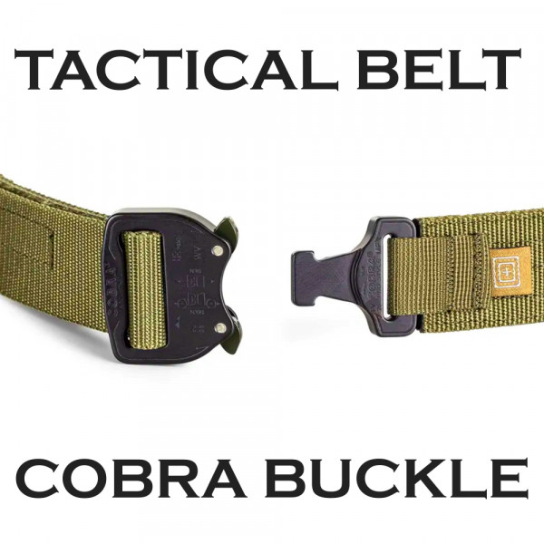 Тактически колан Maverick Battle Belt 5.11 Tactical GREEN, модел 56664, найлонова лента TAC-LAM, катарама COBRA
