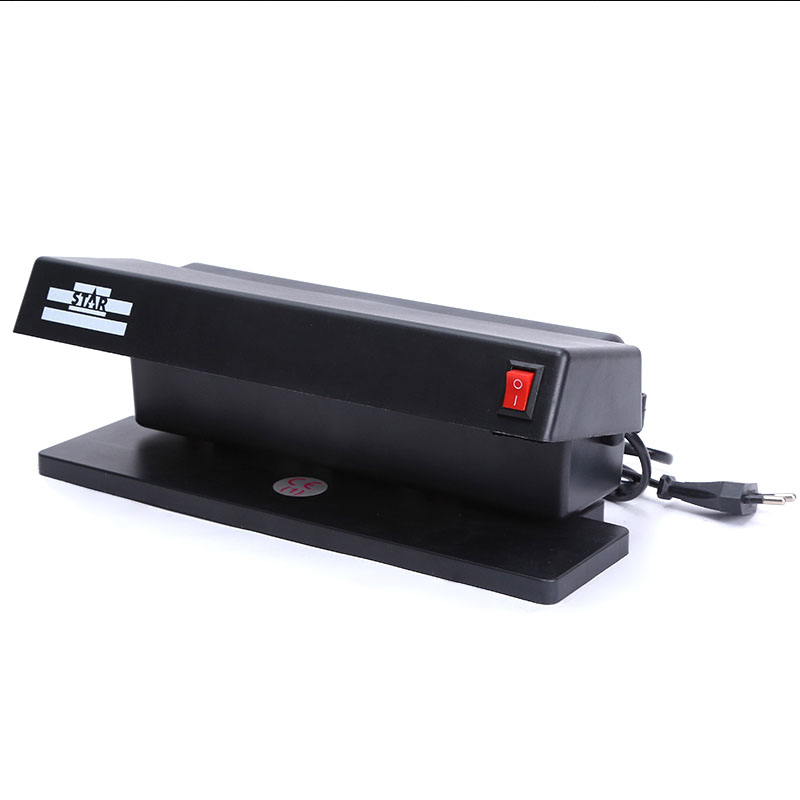 UV Детектор за фалшиви банкноти с 2 лампи, 32W, проверка на водни знаци, защитни нишки и документи