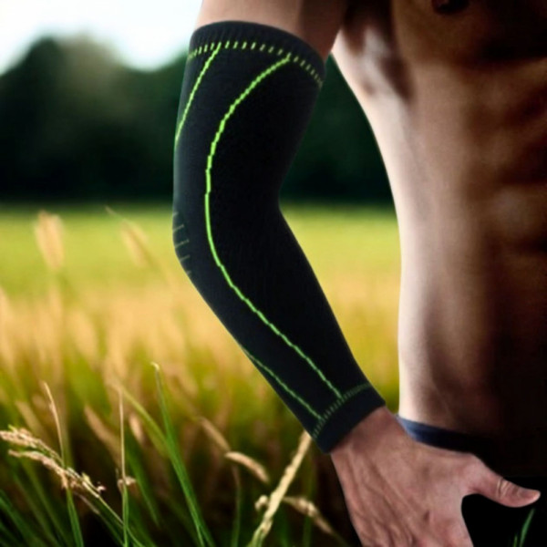 💪 Еластичен бандаж за лакът-ръкав за комфорт при работа и спорт - 1 бр. - LT-2030