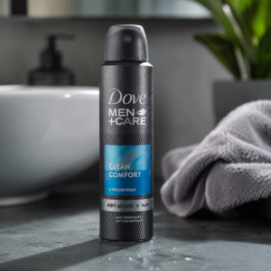 Мъжки део спрей DOVE Clean comfort, 150 мл, дезодорант