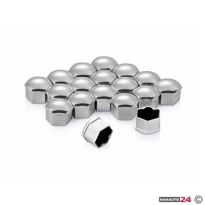 Капачки за болтове на джантите PA25-21“ 20 БР/К-Т - ХРОМ