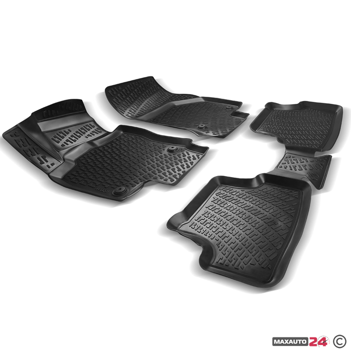 Гумени стелки RizLine съвместими с Seat Leon II 2005-2012