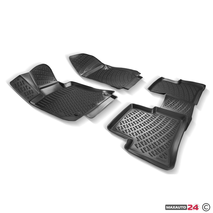 Гумени стелки RizLine съвместими с Fiat Punto Evo 2005-2018 facelift