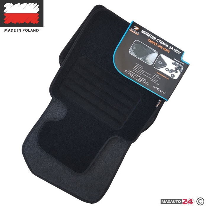 Мокетни стелки за кола - Paolo съвместими с Nissan NP300 Navara (2015+)