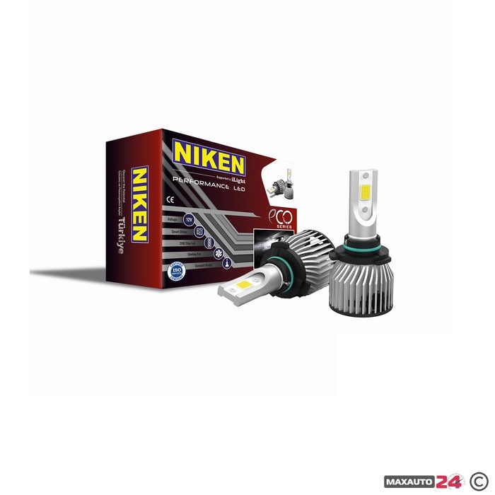 Диодни крушки NIKEN 9006 ЕКО - 2бр/к-т