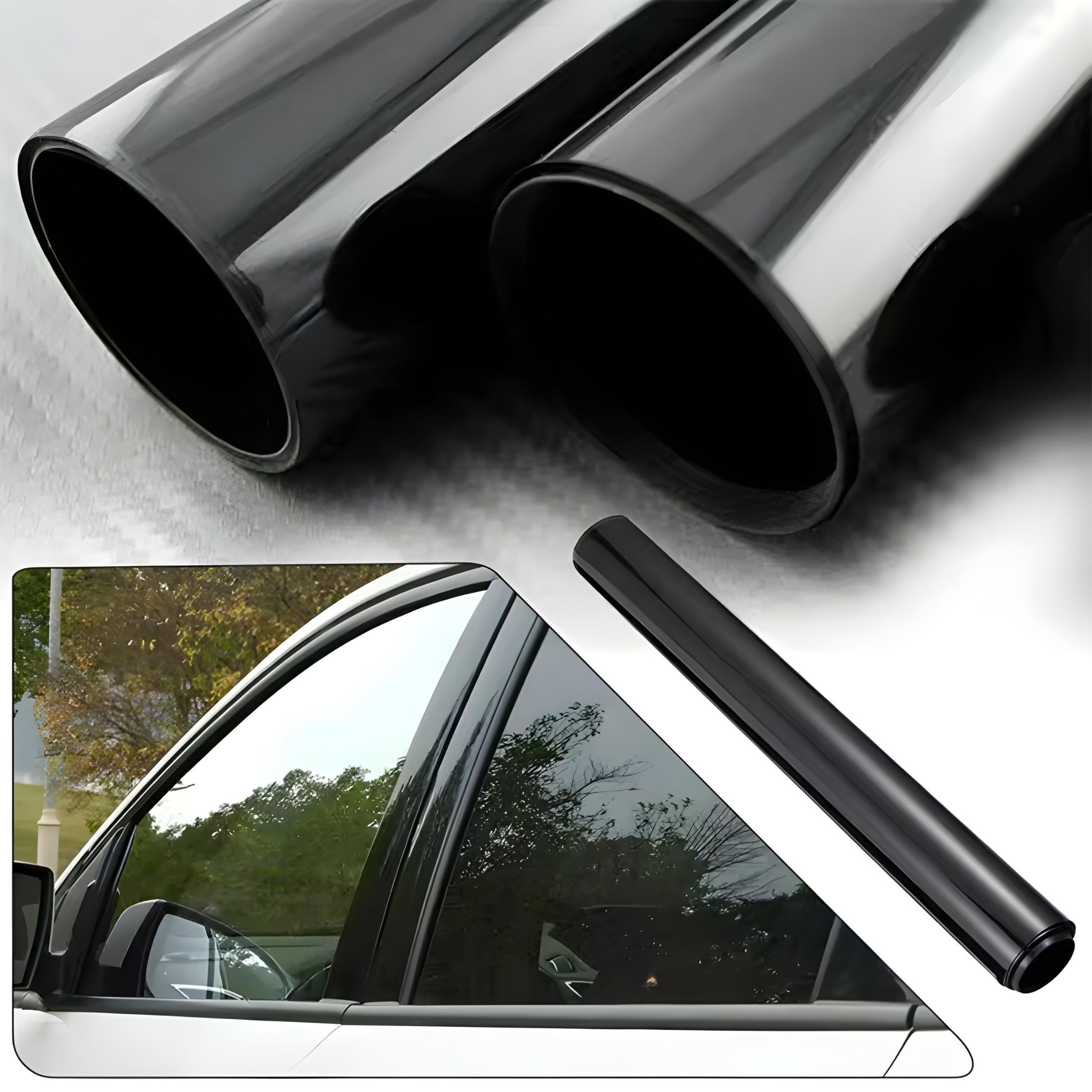 Фолио затъмняване ECO - 50см х 3м - 15% - Dark Black