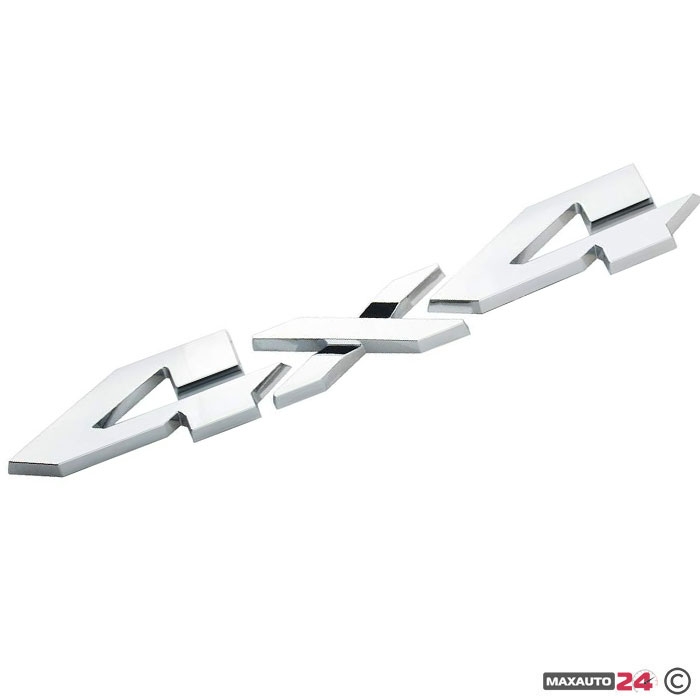 Стикер 4х4 МЕТАЛ -  21.50CM