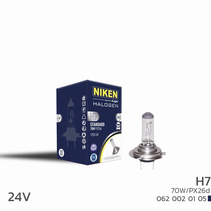 Kрушкa NIKEN - H7 70W 24V