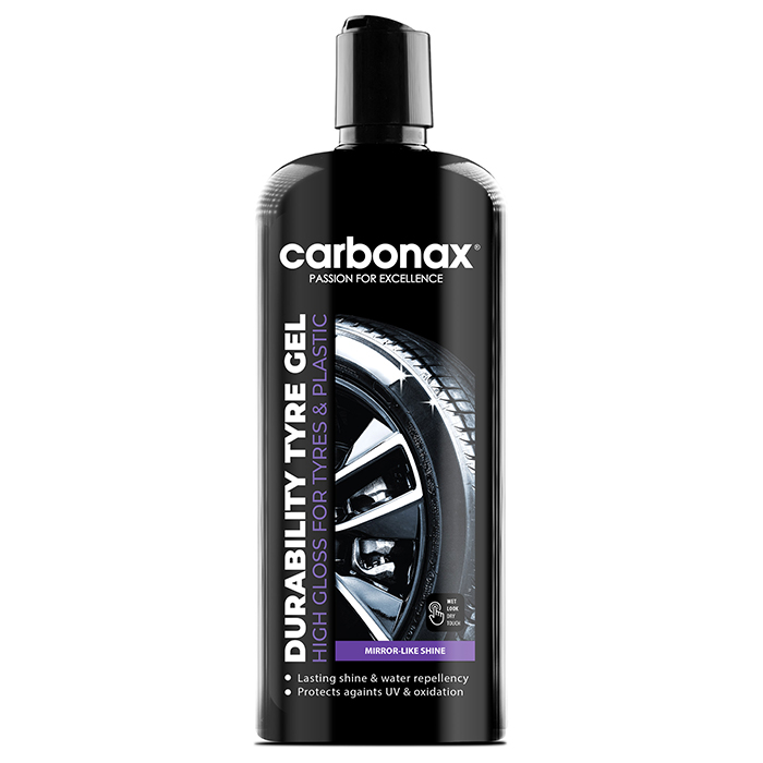 Препарат гел за блясък и защита на гуми и пластмаса Carbonax 500мл