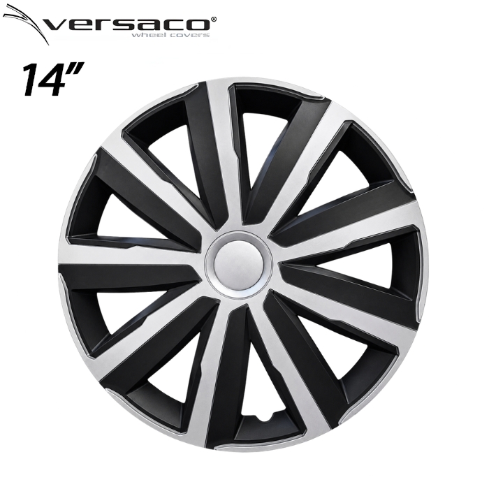 Тасове за джанти 14'' Versaco Drift Silver/Black